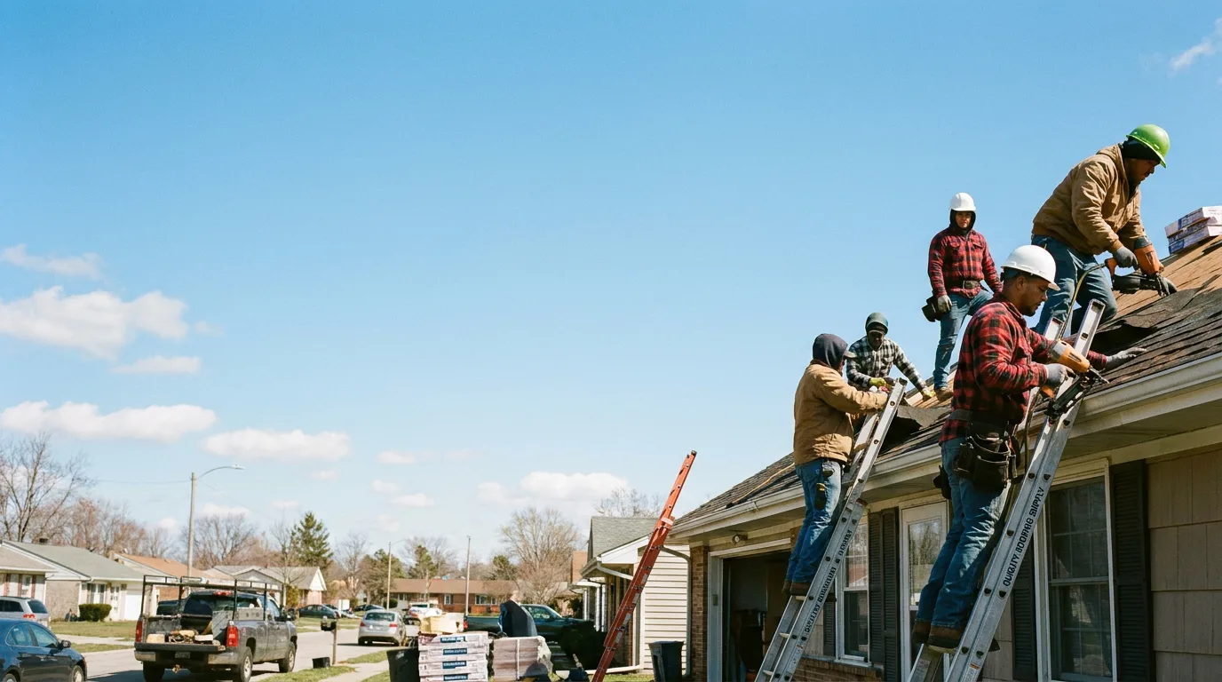 Roofing in West Milton, OH near me